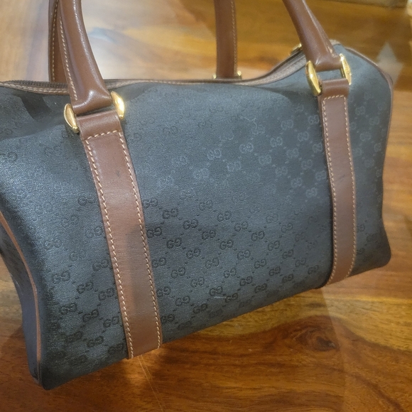 Vintage Gucci Boston-Style bag - Picture 4 of 17